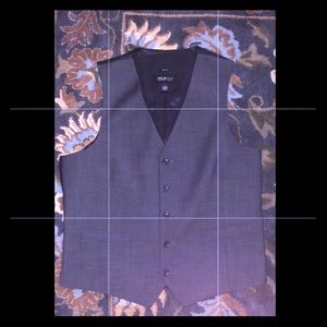 Kenneth Cole Vest - Slim Fit Small